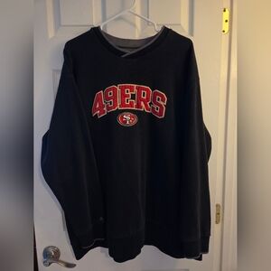 Men's Black 49ers Sweater